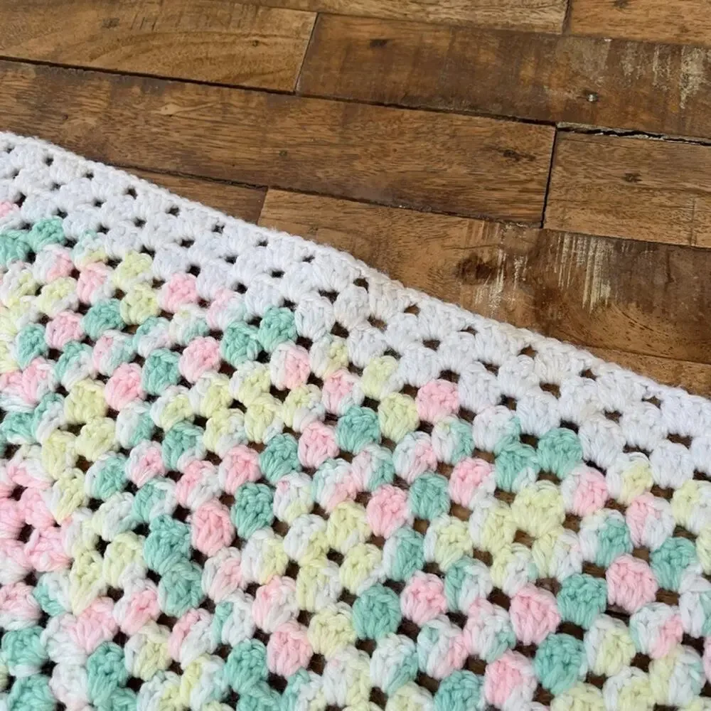 Handmade Crochet Baby Blanket 34